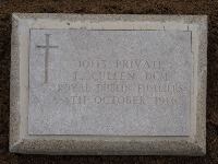 Struma Military Cemetery - Cullen, T